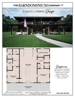 EAGLES LANDING - A VETERAN'S RETREAT CONCEPT DESIGN
