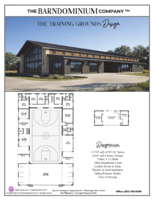 THE TRAINING GROUNDS SPORTS ENTERTAINMENT BARNDO