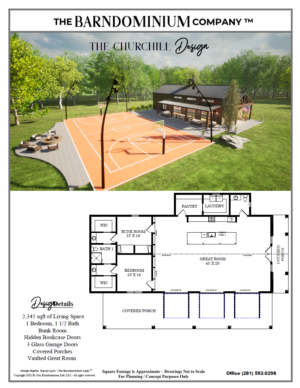 THE CHURCHILL SPORTS ENTERTAINMENT BARNDO